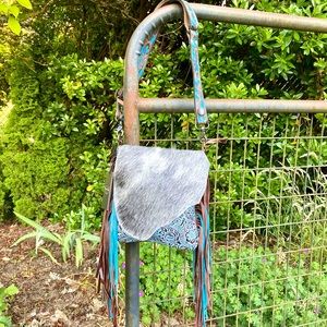 MYRA COBAL BLUE CONCEALED CARRY BAG